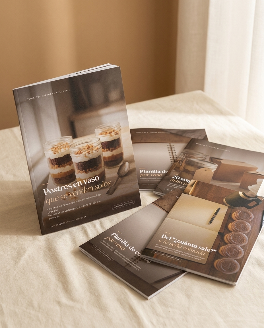 Postres en Vaso Emprende Ya