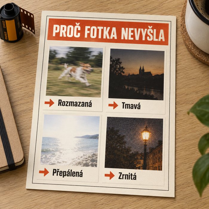 Proč fotka nevyšla