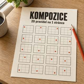 Kompozice na jedné stránce · Kompozíció egy oldalon
