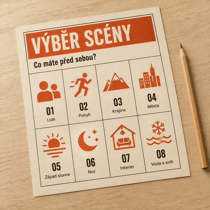 Výběr scény