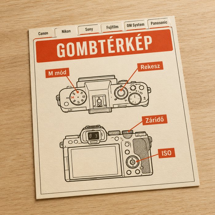 Gombtérkép a gépedhez