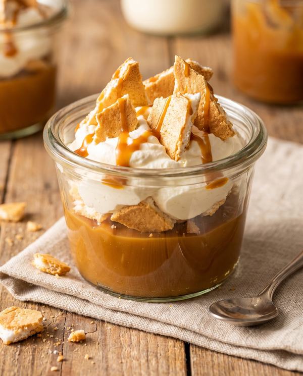 Dulce de leche y merengue